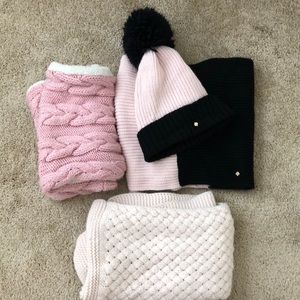 Kate Spade ♠️Banana Republic 3 Scarf Bundle